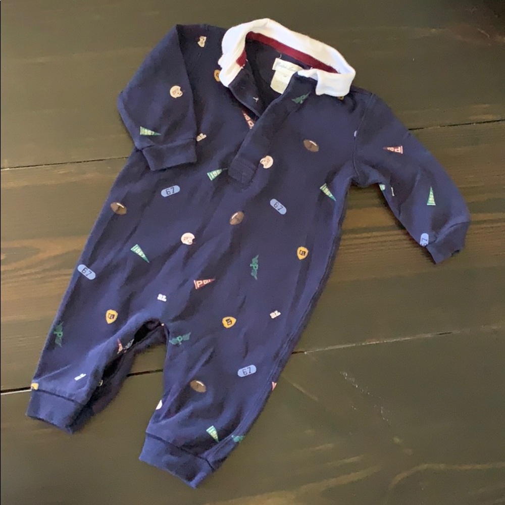 Ralph Lauren boys collared jumper